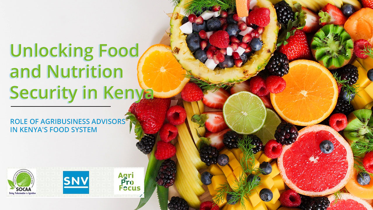 Unlocking Food and Nutrition Security in Kenya